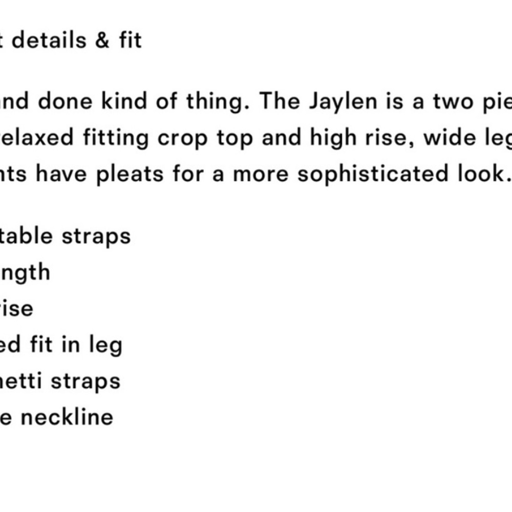 Reformation Jaylen Two Piece Set - image 5